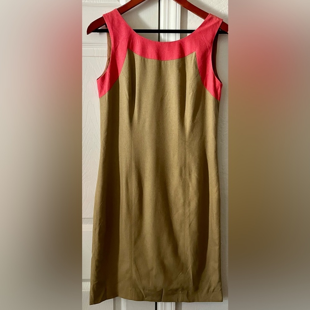 George Georgiou 100% Silk Sheath Knee Length Dress size XS